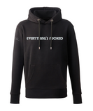 WARREN ELLIS - EVERYTHINGS FUCKED - NEW HOODIE (SILVER)