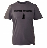 STEWART LEE - WOKE COMEDIAN SHIRT (Charcoal / Black)