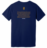 STEWART LEE - WOKE COMEDIAN SHIRT (Navy / Mustard)